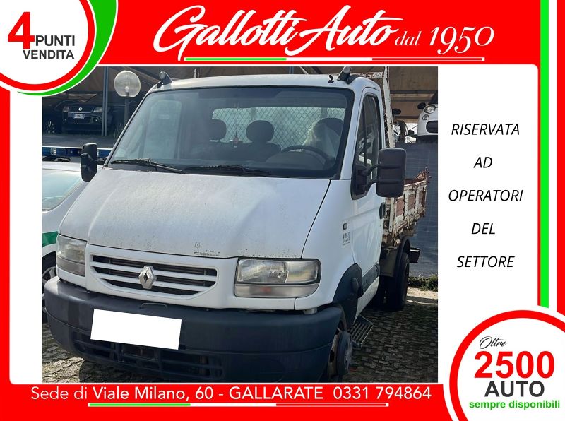 RENAULT TRUCKS MASCOTT TRILATERALE RIBALTABILE CASSONATO  2800 CC 106 CV DIESEL - Gallotti Auto